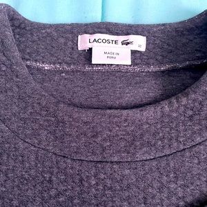 Lacoste cotton sweater